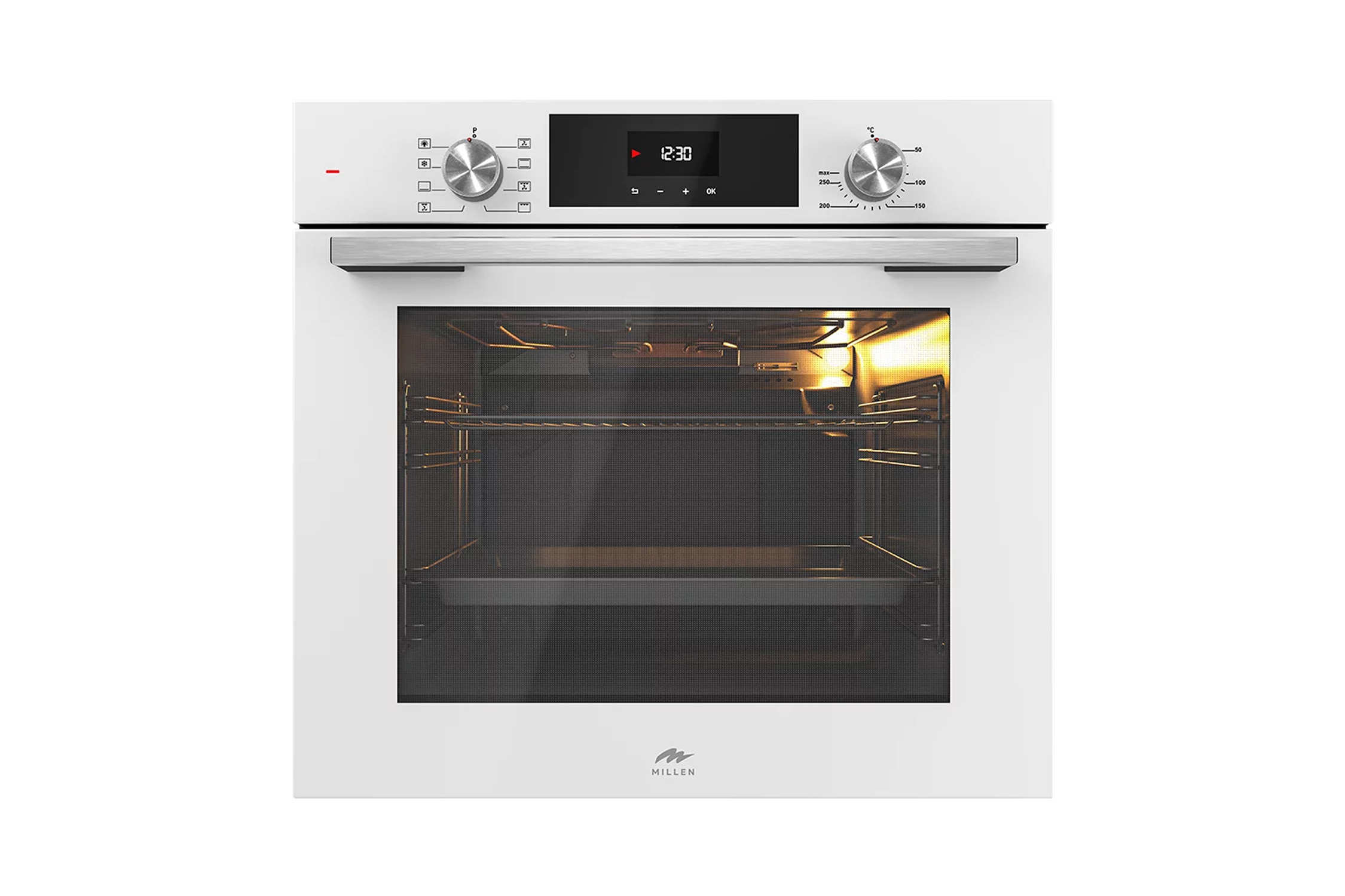 Встраиваемый духовой шкаф MILLEN MEO 6002 WH