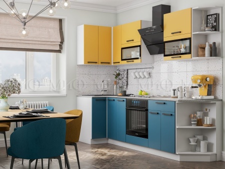 Кухонный Гарнитур Угловой Техас NEW 900 Х 2700 мм/Разные Цвета